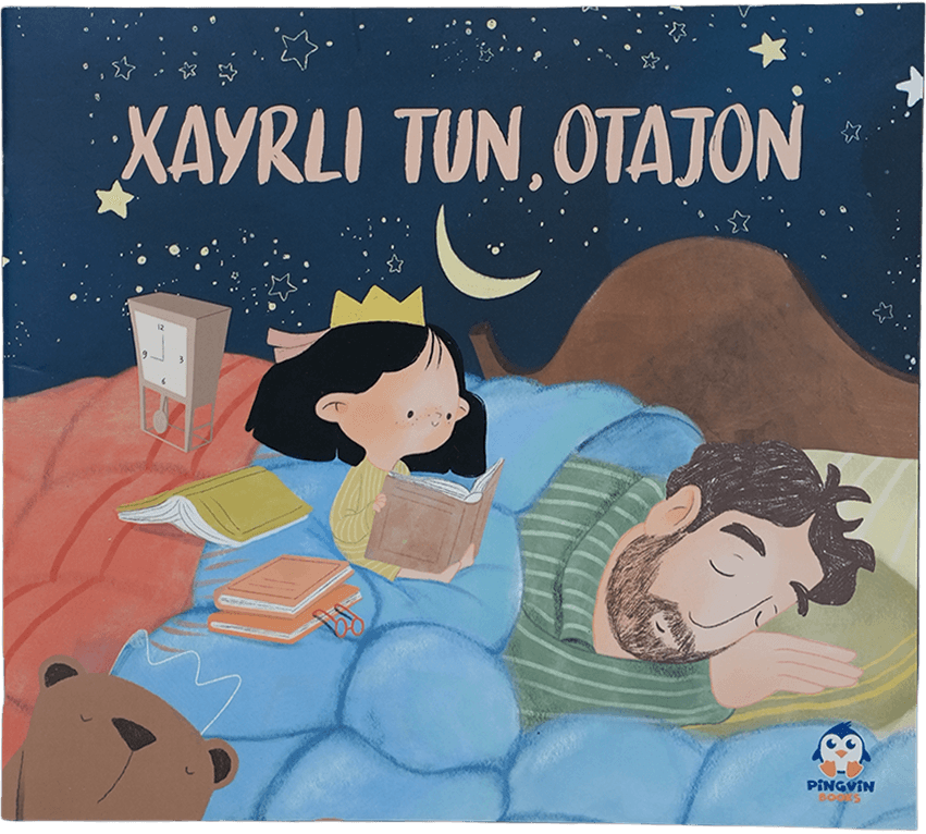 Xayrli tun, otajon muqovasi