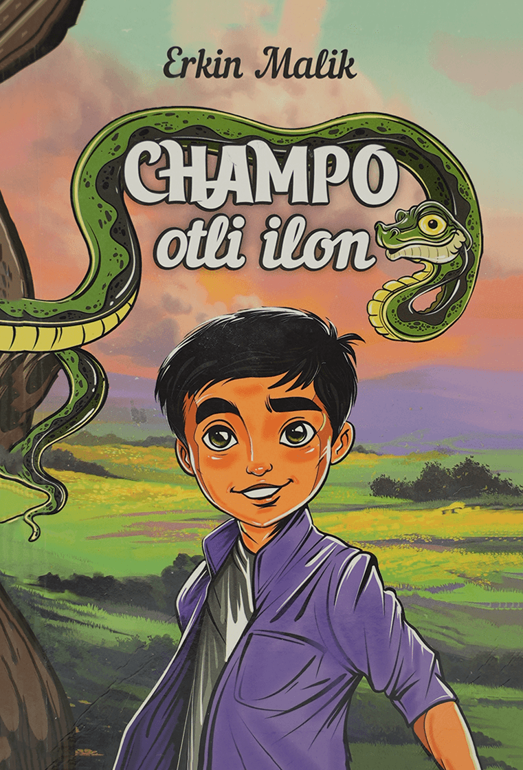 Champo otli ilon muqovasi