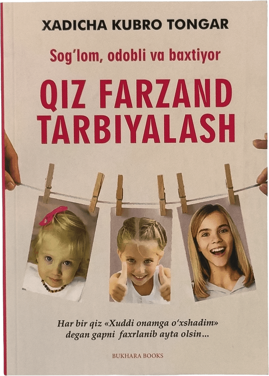 Qiz farzand tarbiyalash muqovasi