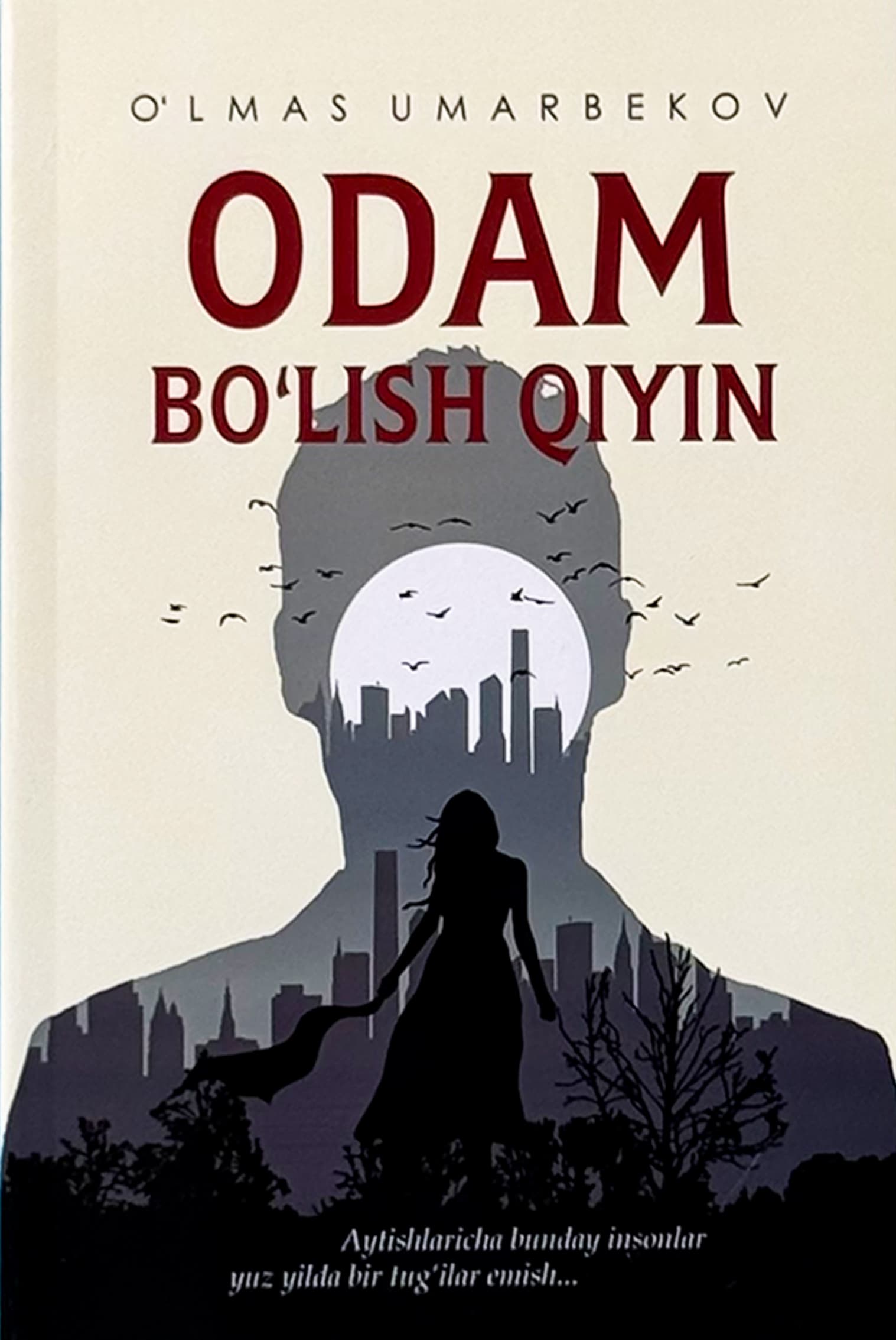 Odam bo'lish qiyin (Turon zamin) muqovasi