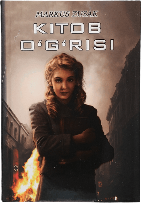 Kitob o'g'risi muqovasi