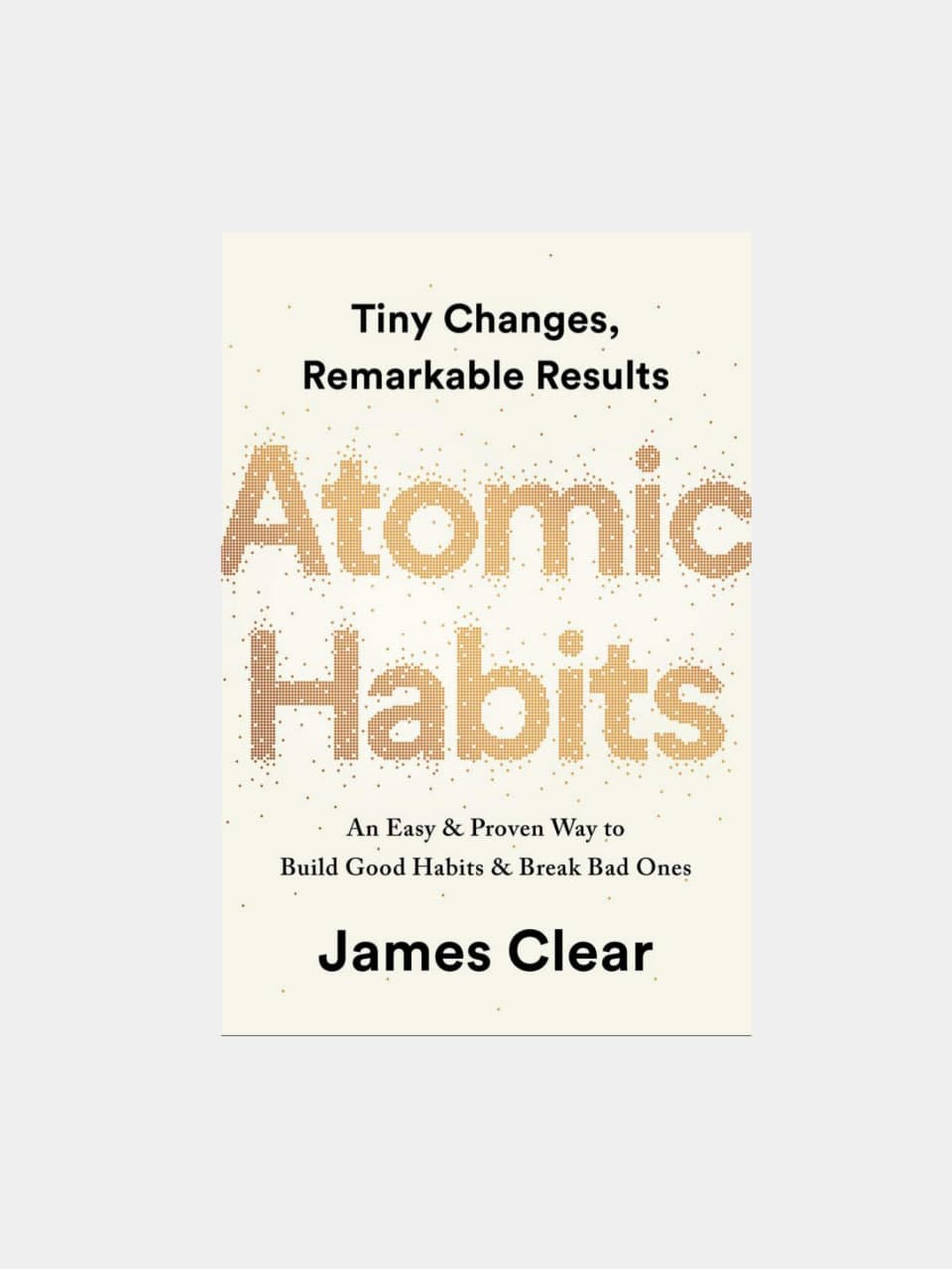 Atomic Habits (kichik) muqovasi