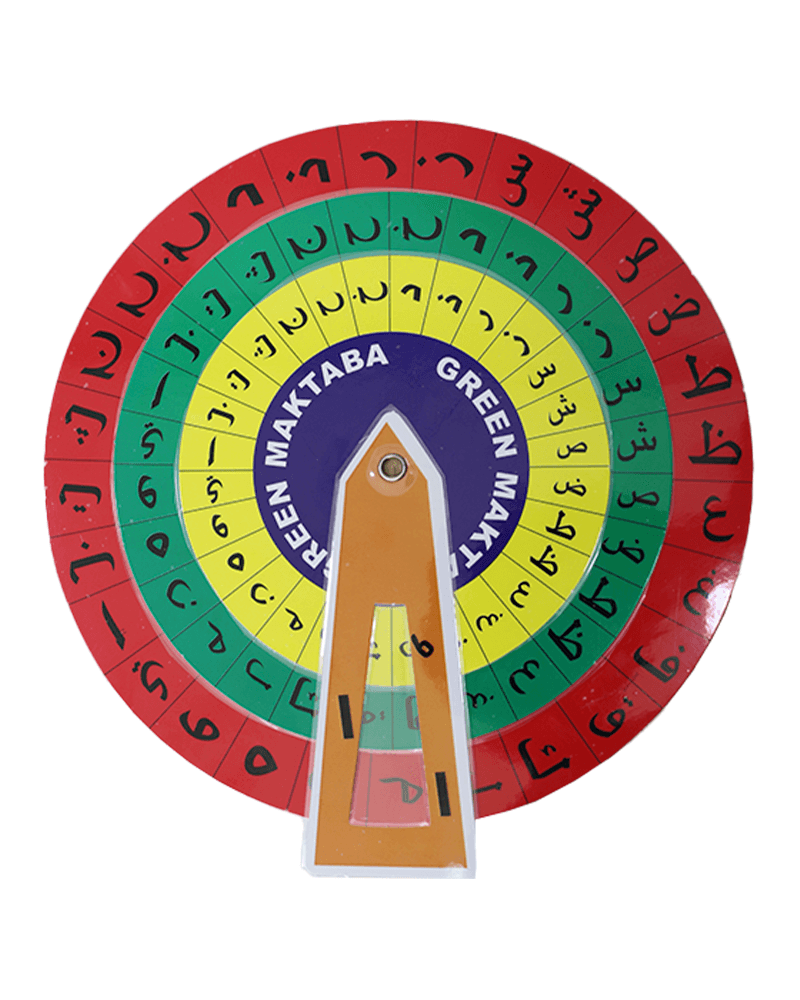 Green maktaba: Aylana (arab) muqovasi