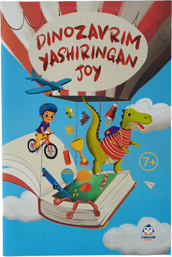 Dinozavrim yashiringan joy muqovasi