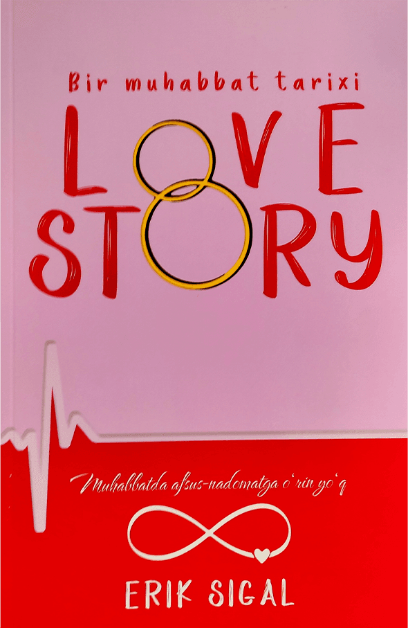 Bir muhabbat tarixi: Love story muqovasi
