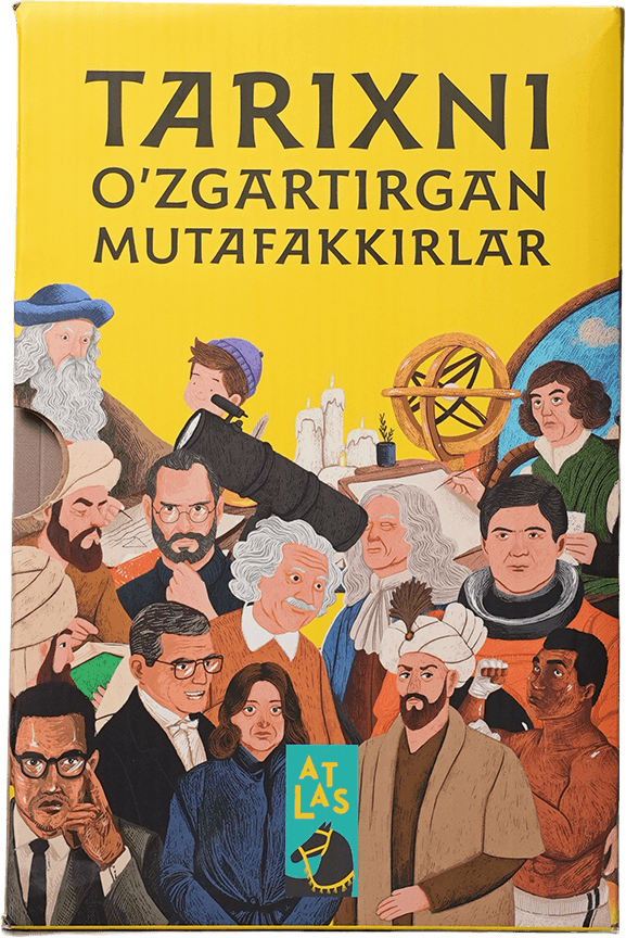 TO'M: Tarixni o'zgartirgan mutafakkirlar muqovasi