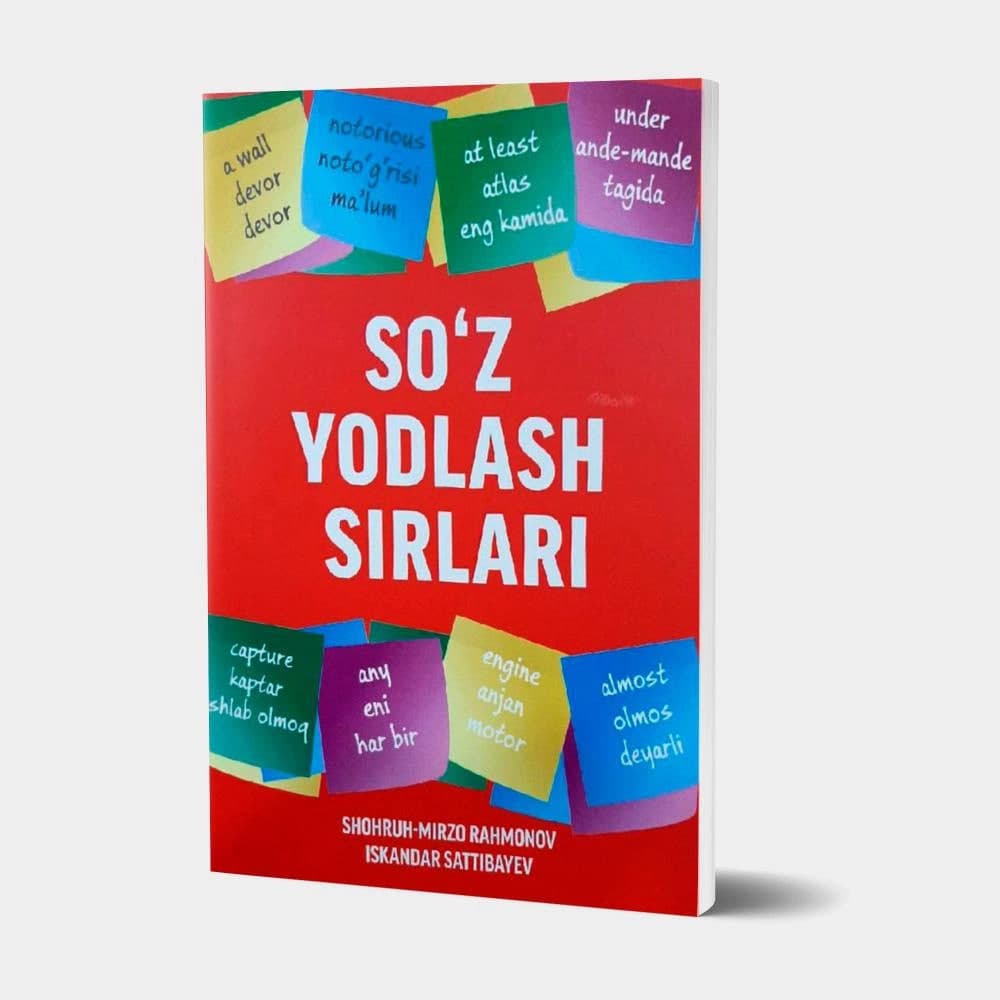 So'z yodlash sirlari muqovasi