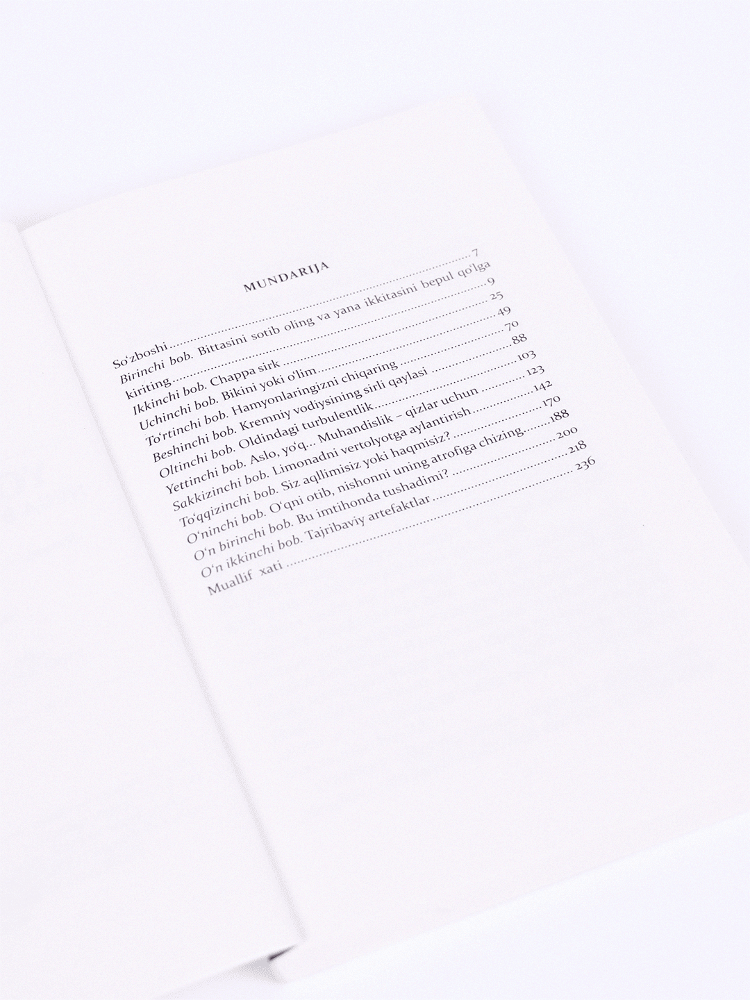 20 Yoshimgacha nega bu haqida aytishmagan ?