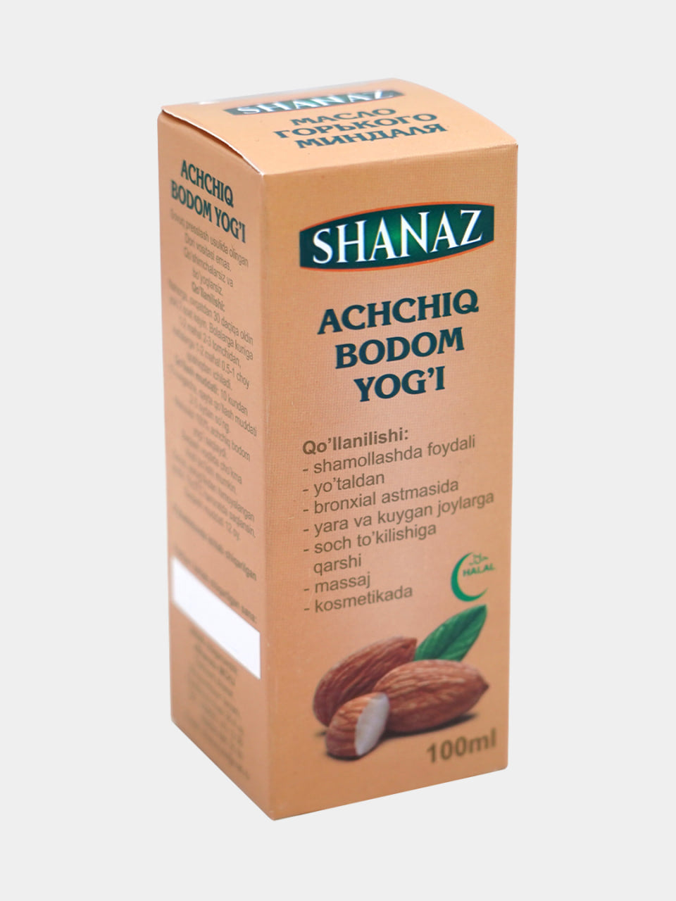 Achchiq bodom yog'i 100ml (Shanaz)