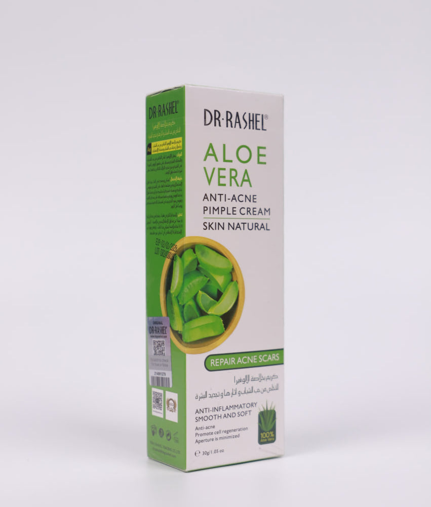 Aloe Vera anti-acne pimple cream 30g, DRL-1532 (Dr.Rashel)
