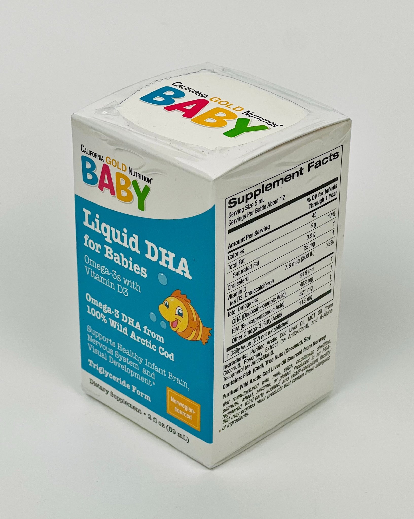 Baby's DHA 59ml (California Gold Nutrition)