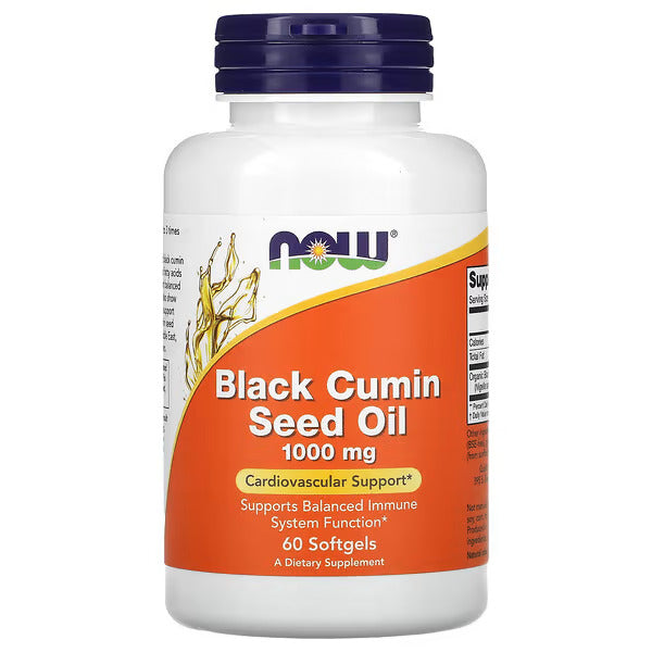 Black Cumin Seed Oil kaps. 1000mg №60 (NOW Foods)