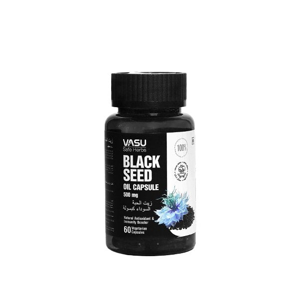 Black Seed oil kaps. vegan. 500mg №60 (VASU)