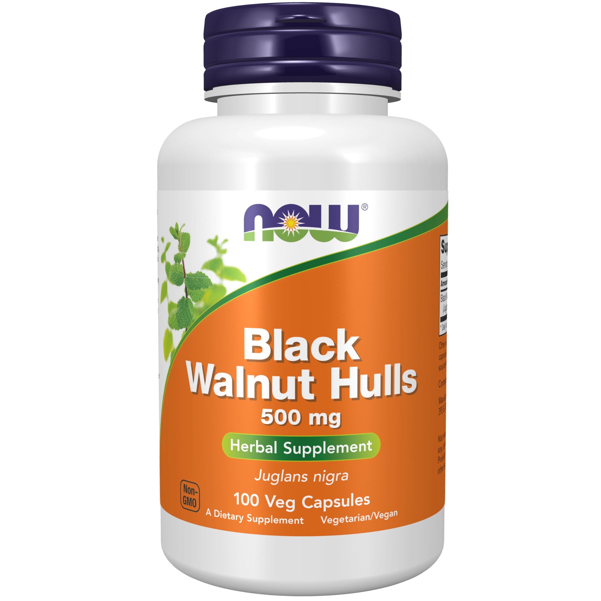 Black Walnut Hulls kaps. 500mg №100 (Now Foods)