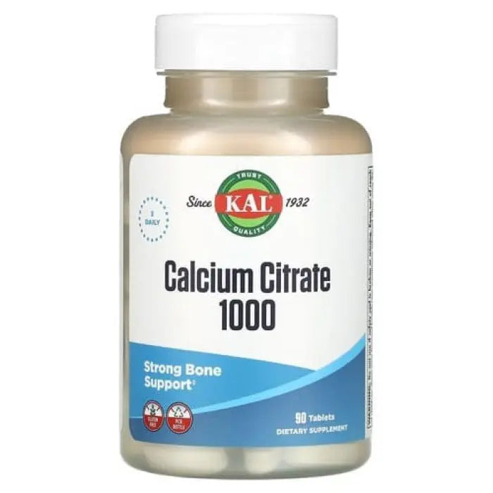 Calcium citrate 1000mg 90 tab (Kal)