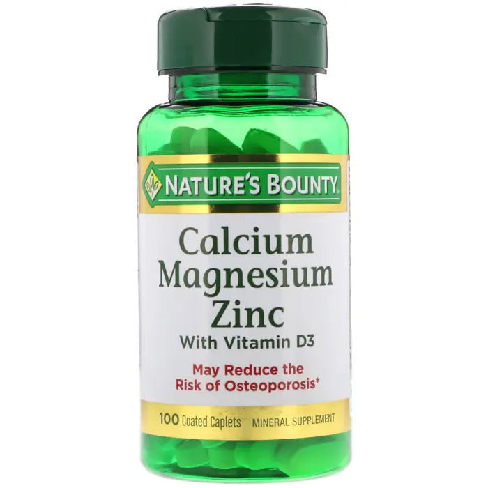 Calcium magnesium zinc with vitamin D3 100 kap (Nature's Bounty)
