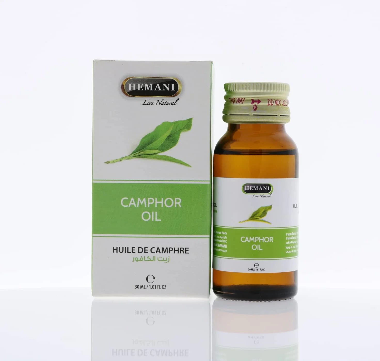 Camphor oil 30ml (Hemani)