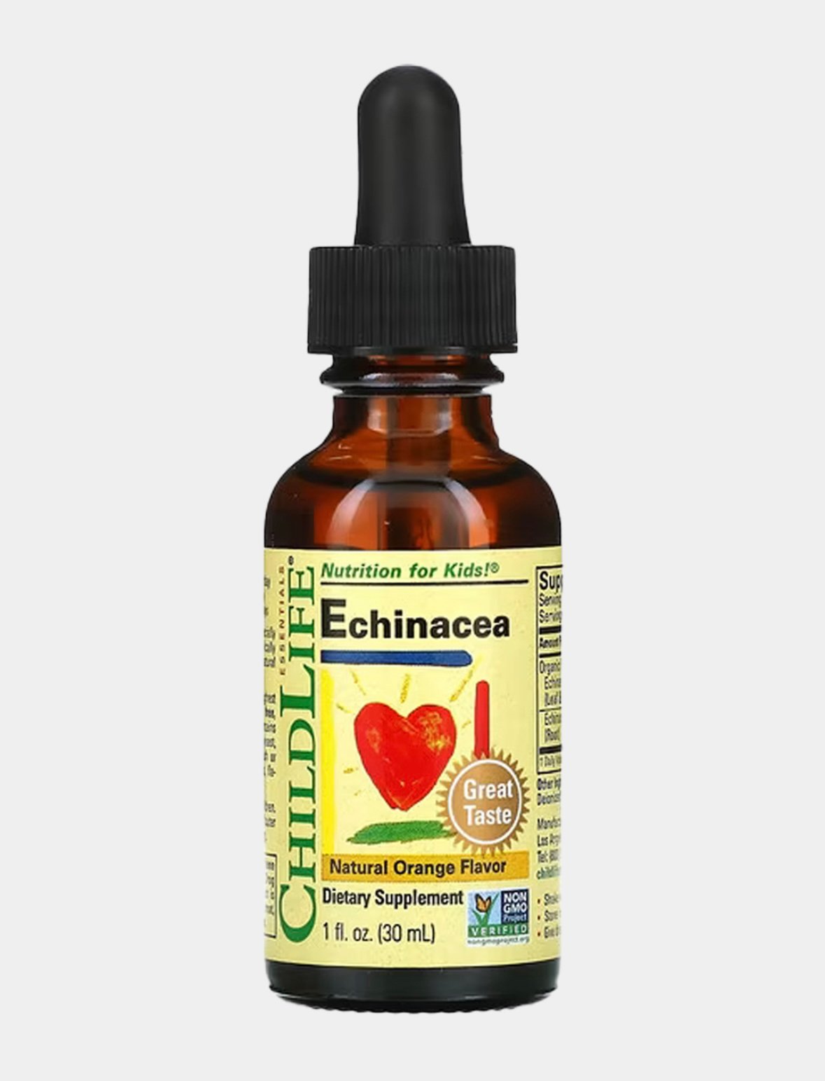 Echinacea Natural Orange Flavor 30ml (ChildLife)