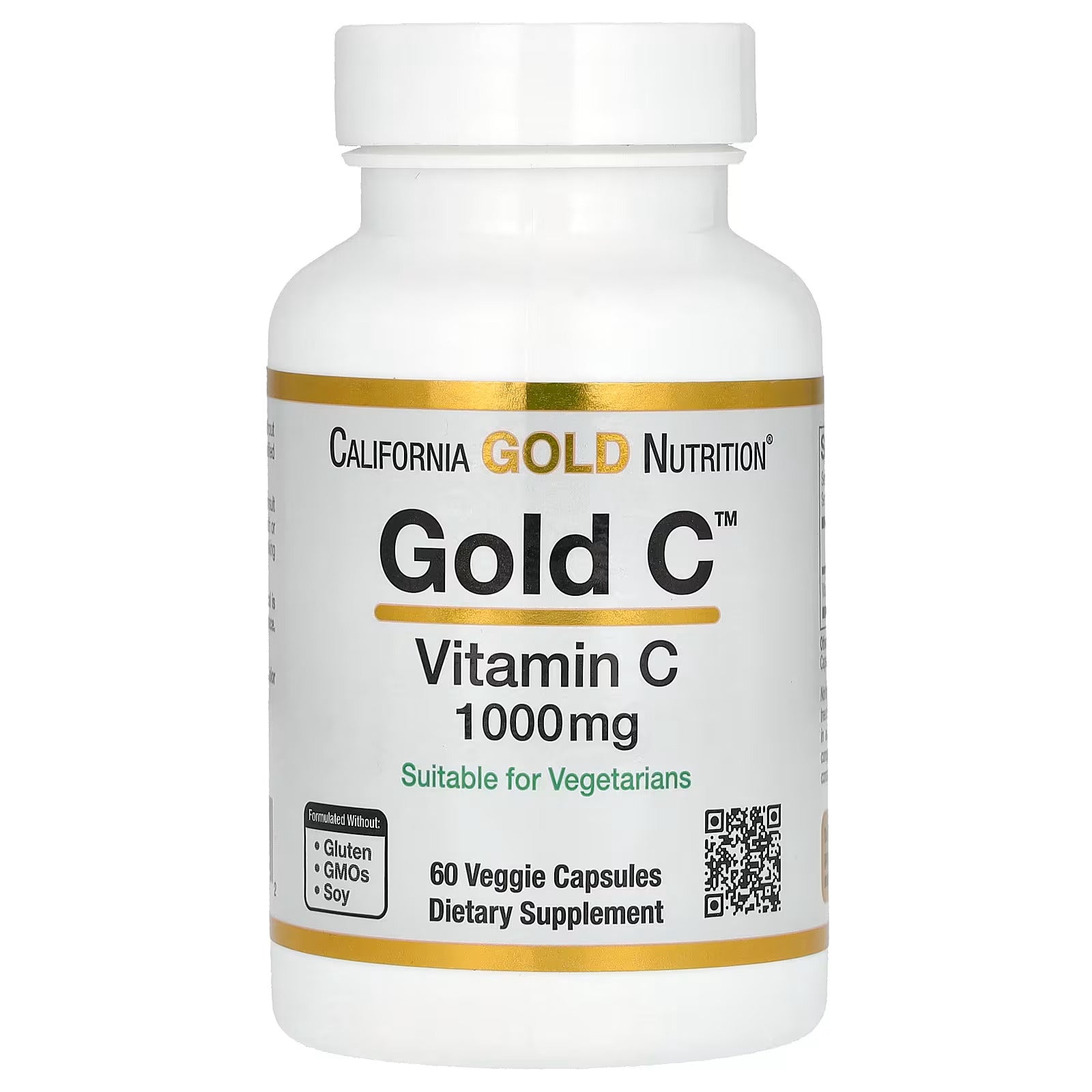 Gold C / Vitamin C 1000mg 60 caps (California Gold)