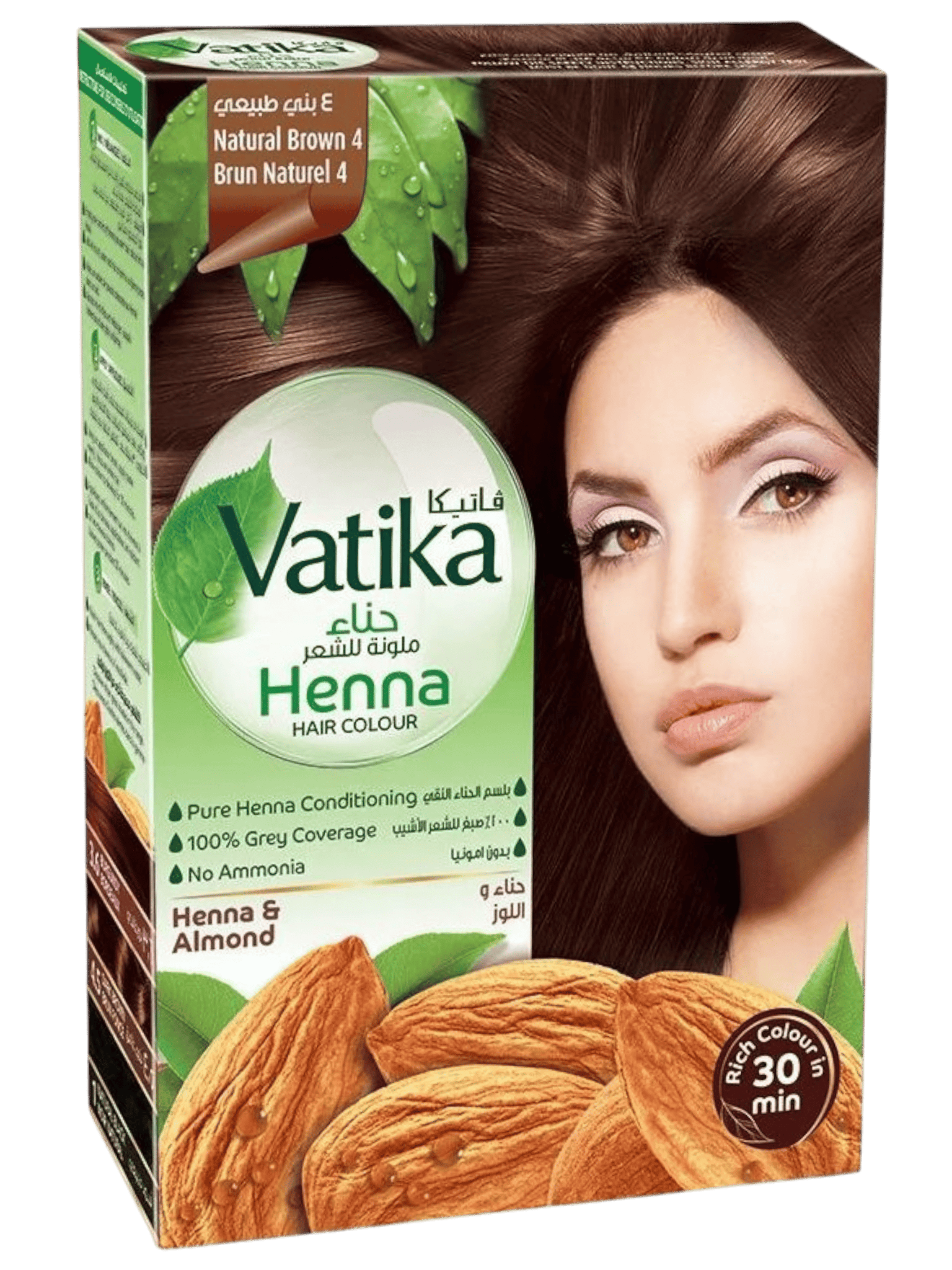 Henna Vatika (Brown / Almond)