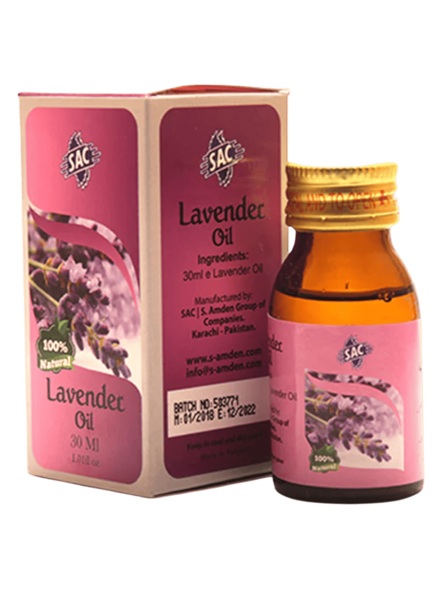 Lavender oil 30ml (SAC)