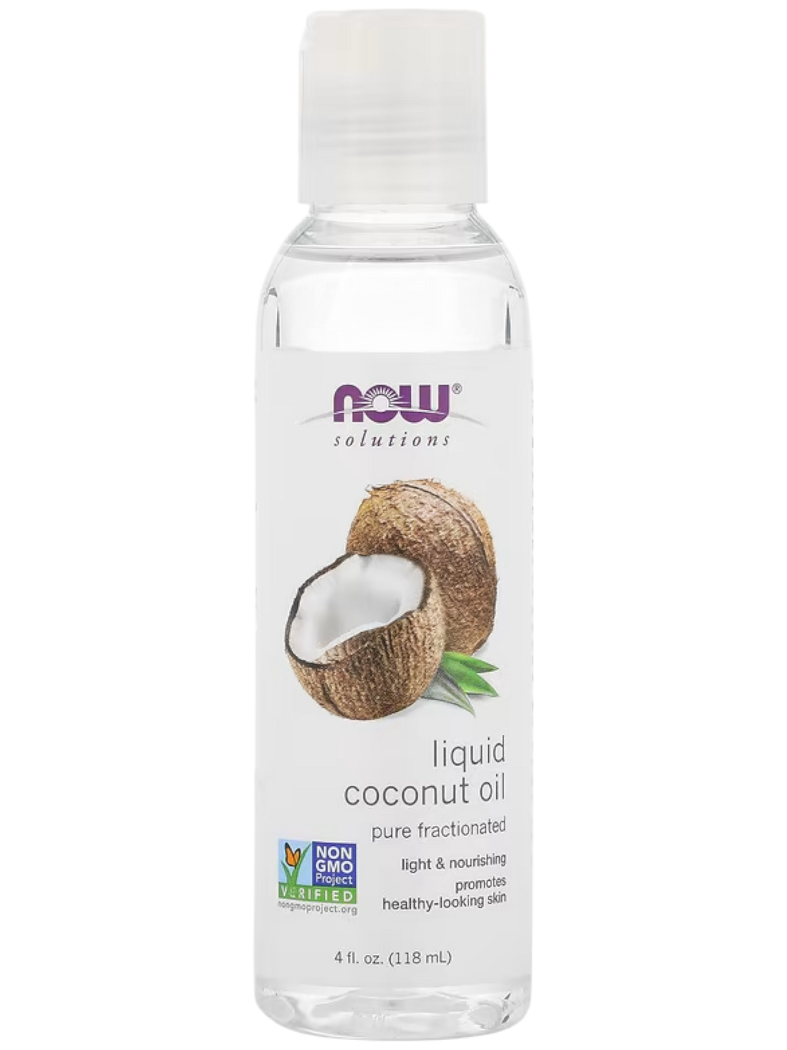 Liquid Coconut oil 118ml (Now)
