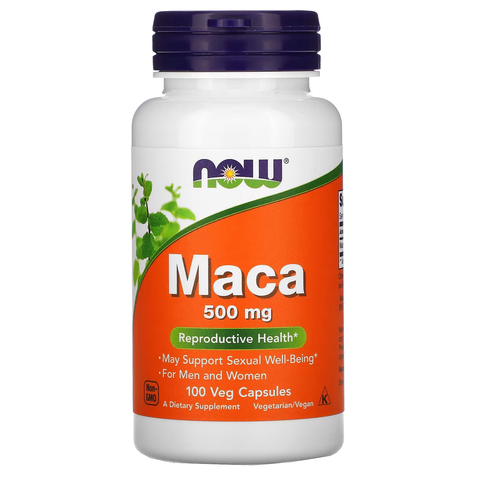 Maca kaps. vegan 500mg №100 (NOW Foods)