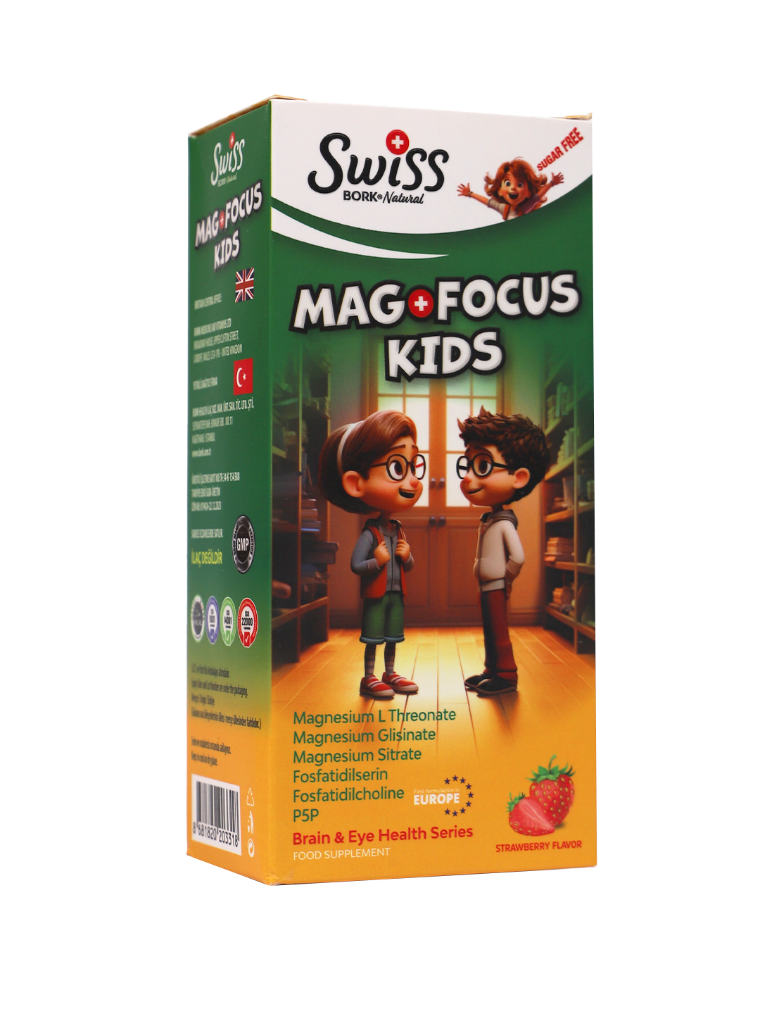 Mag+Focus kids strawberry (Swiss)