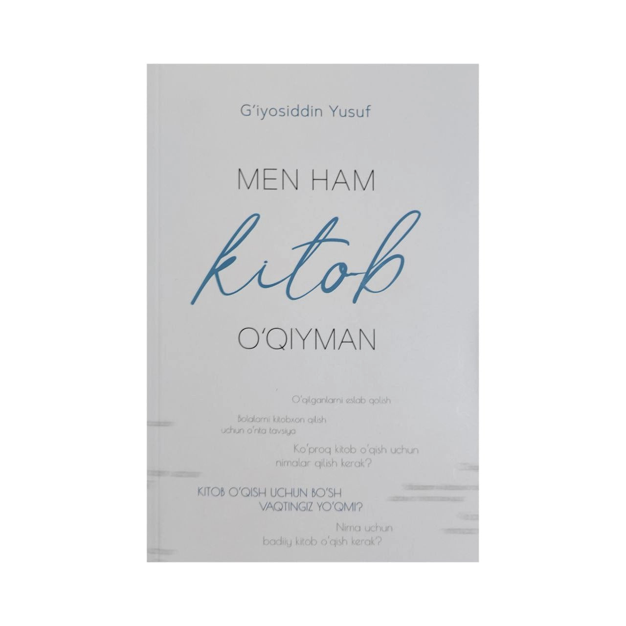 Men ham kitob o'qiyman