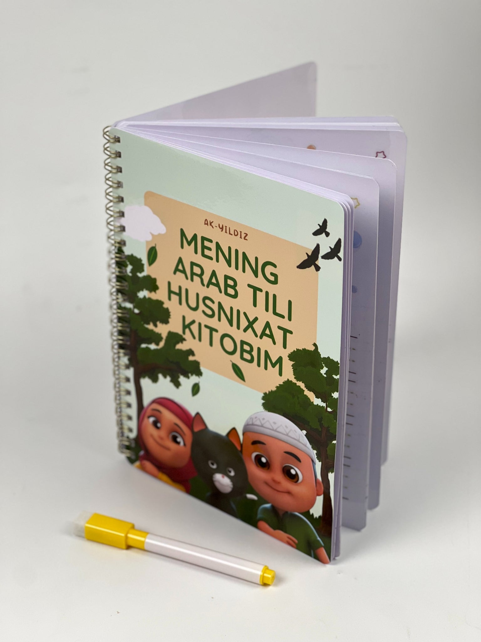 Mening arab tili husnixat kitobim