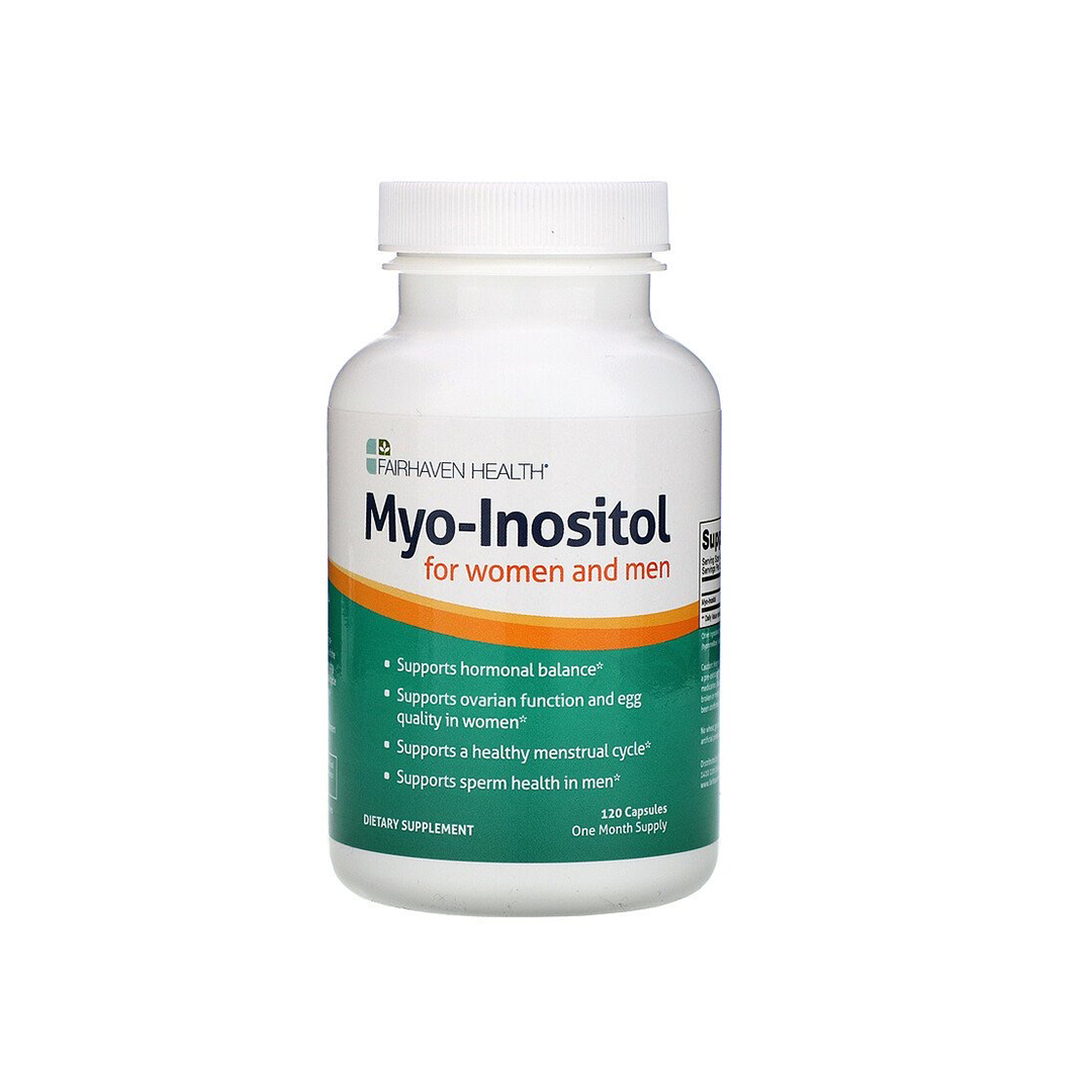 Myo-inositol for women and men 120 caps (Fairhaven Health)