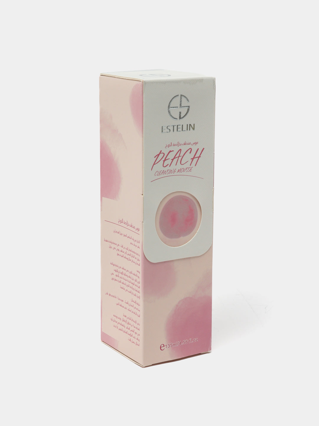 Peach cleansing mousse 135ml (Estelin)