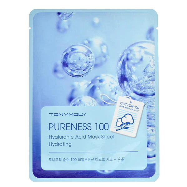 Pureness 100 Hyaluronic Tony Moly маска для лица (Корея)