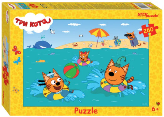 Три Кота (Puzzle) 4&1