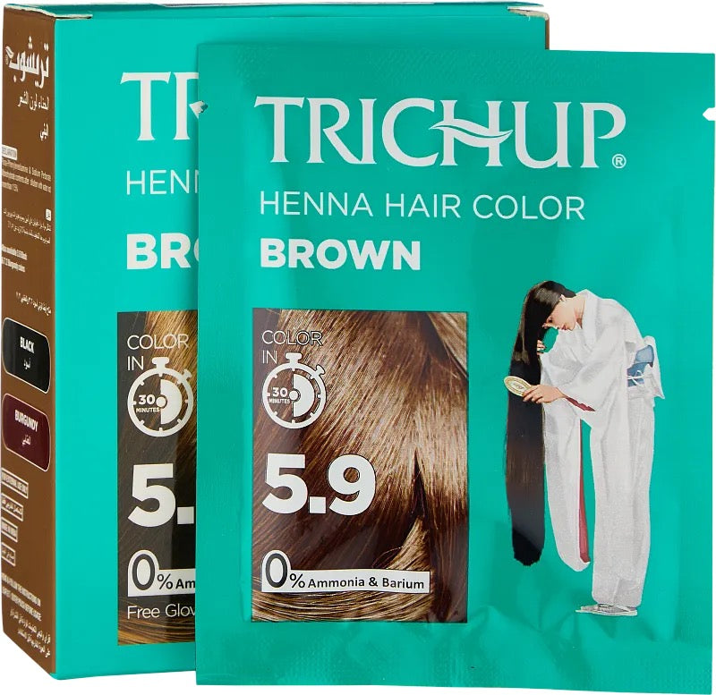 Shampun kraska dlya volos Trichup Insta  Brown