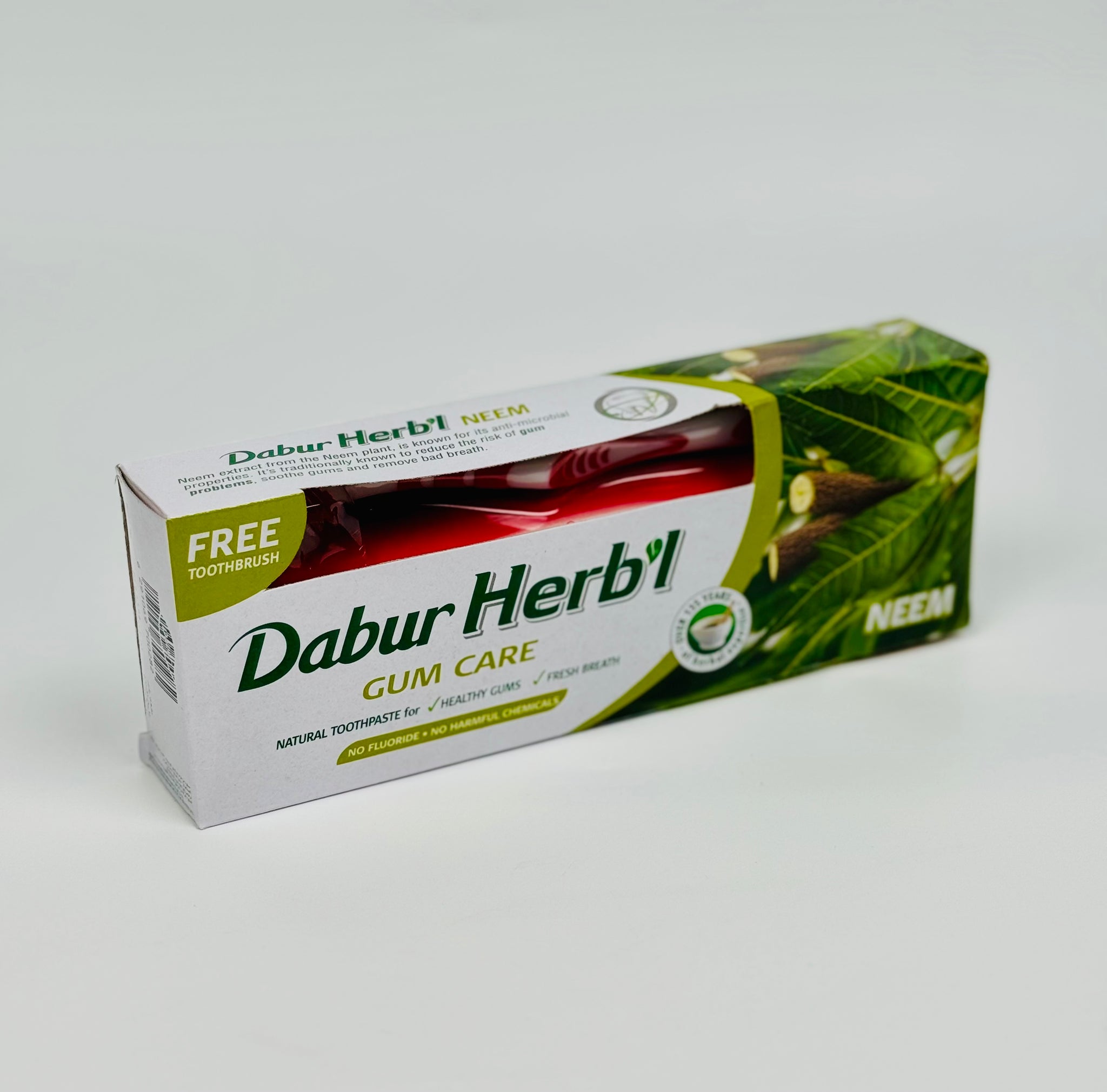 Tish pastasi Herb'l Neem 150g +shetka (Dabur)