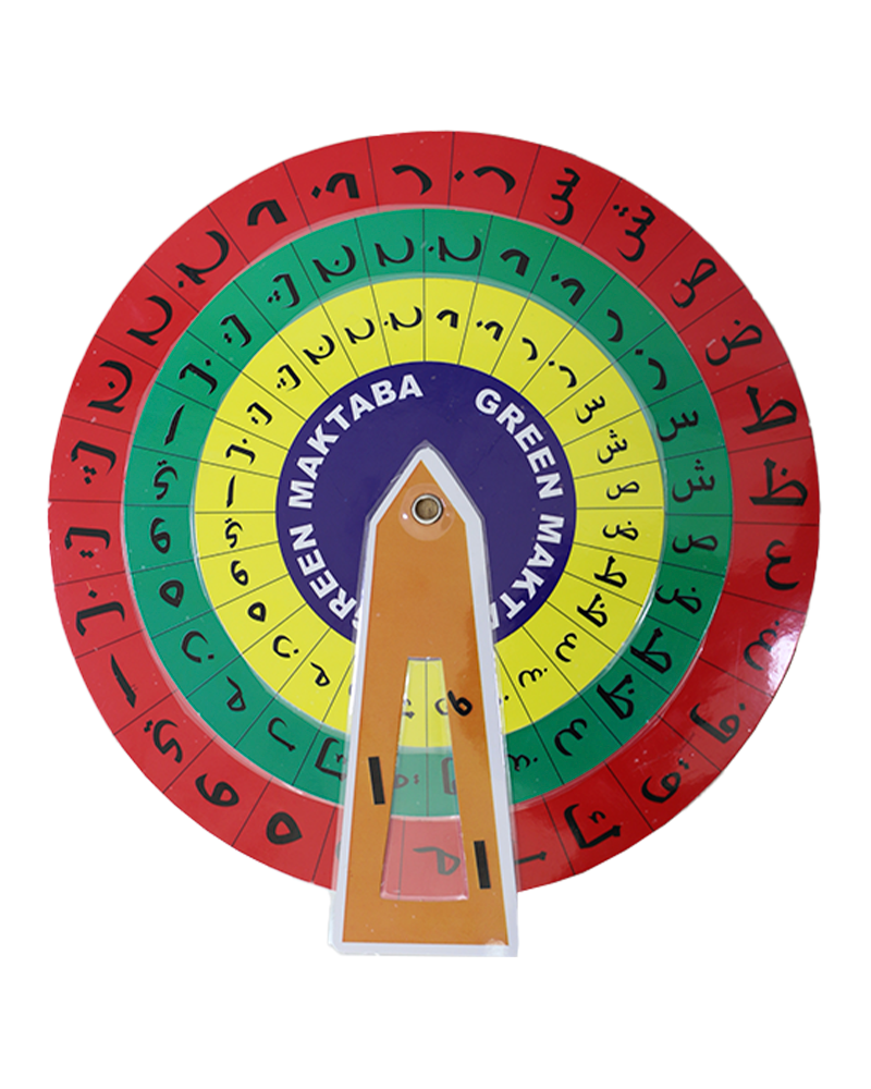 Green maktaba: Aylana (arab) muqovasi