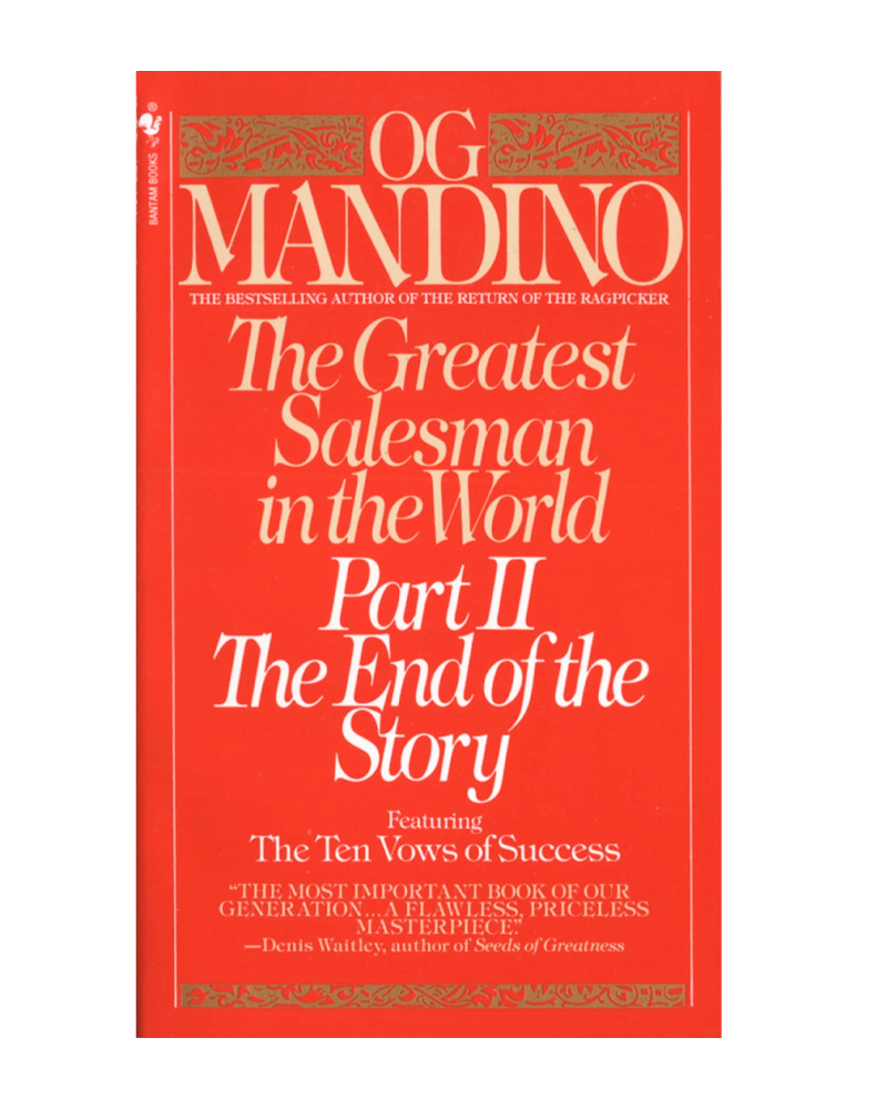Og Mandino the Greatest Salesman in the World Part 2 The End of the Story muqovasi