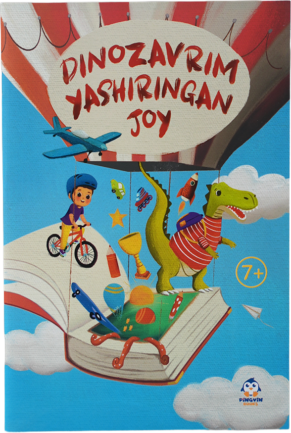 Dinozavrim yashiringan joy muqovasi