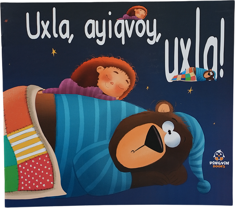 Uxla, ayiqvoy, uxla muqovasi