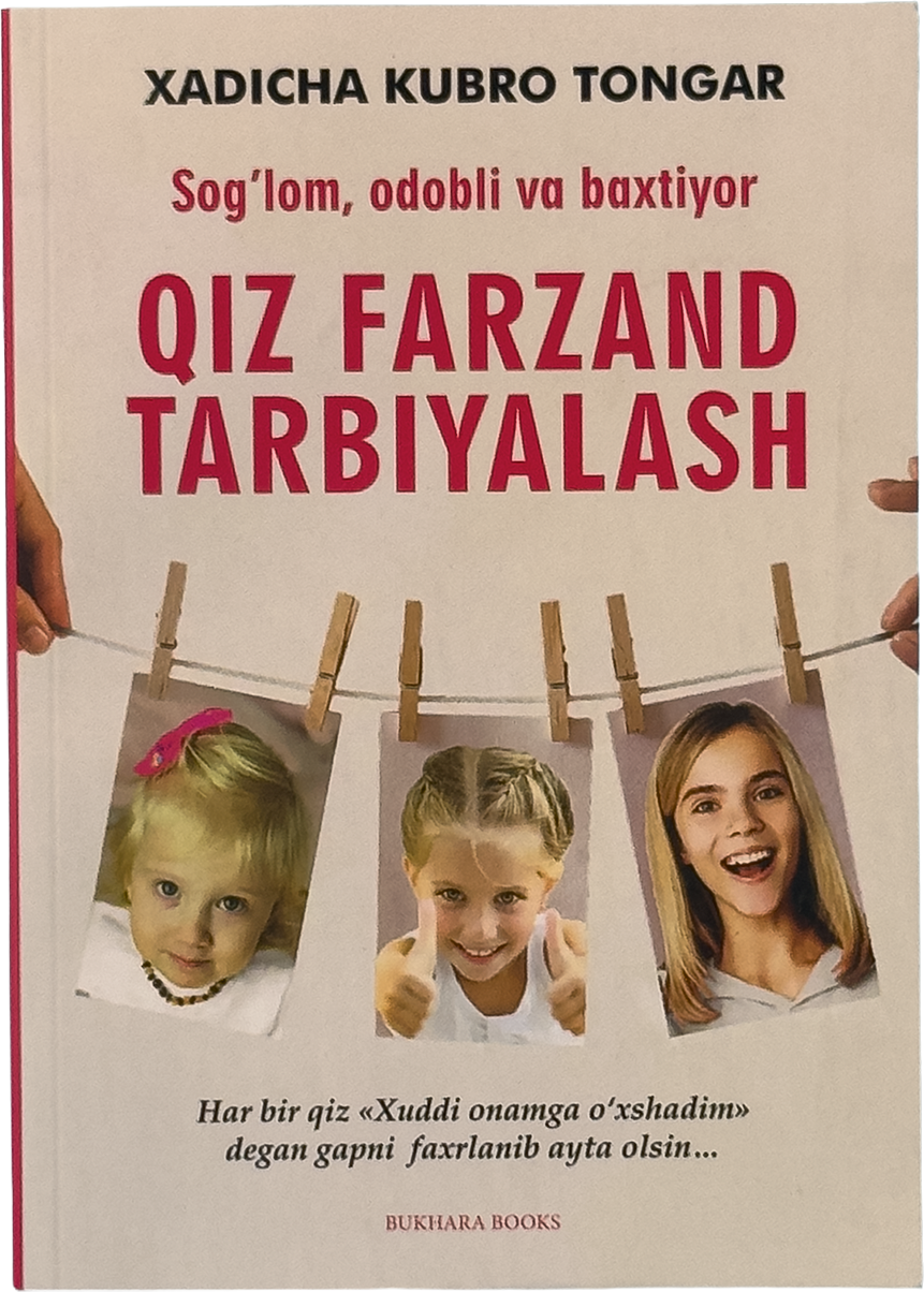 Qiz farzand tarbiyalash muqovasi