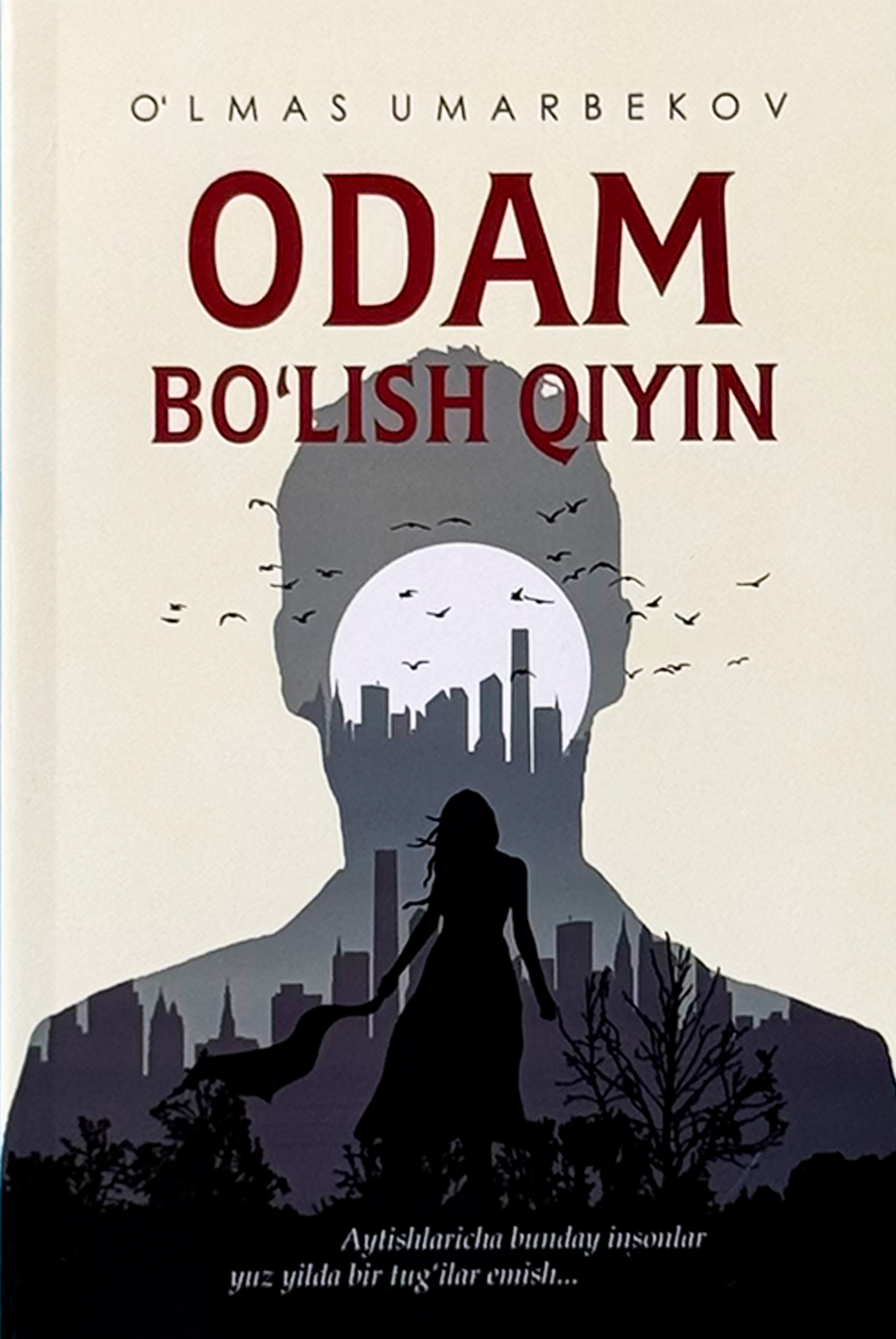 Odam bo'lish qiyin (Turon zamin) muqovasi
