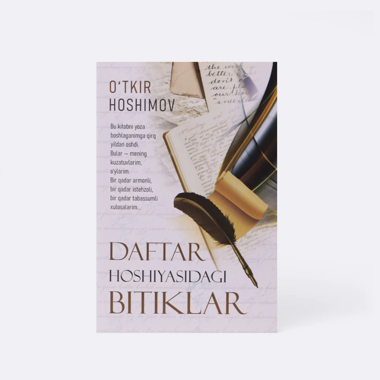 Daftar hoshiyasidagi bitiklar muqovasi